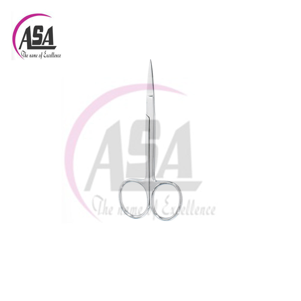 ASA IRIS SCISSORS, 4.5INCHES, STR,