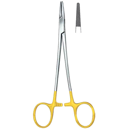 ASA CRILE-WOOD (NEWMAN) NEEDLE HOLDER, 6INCHES, TC