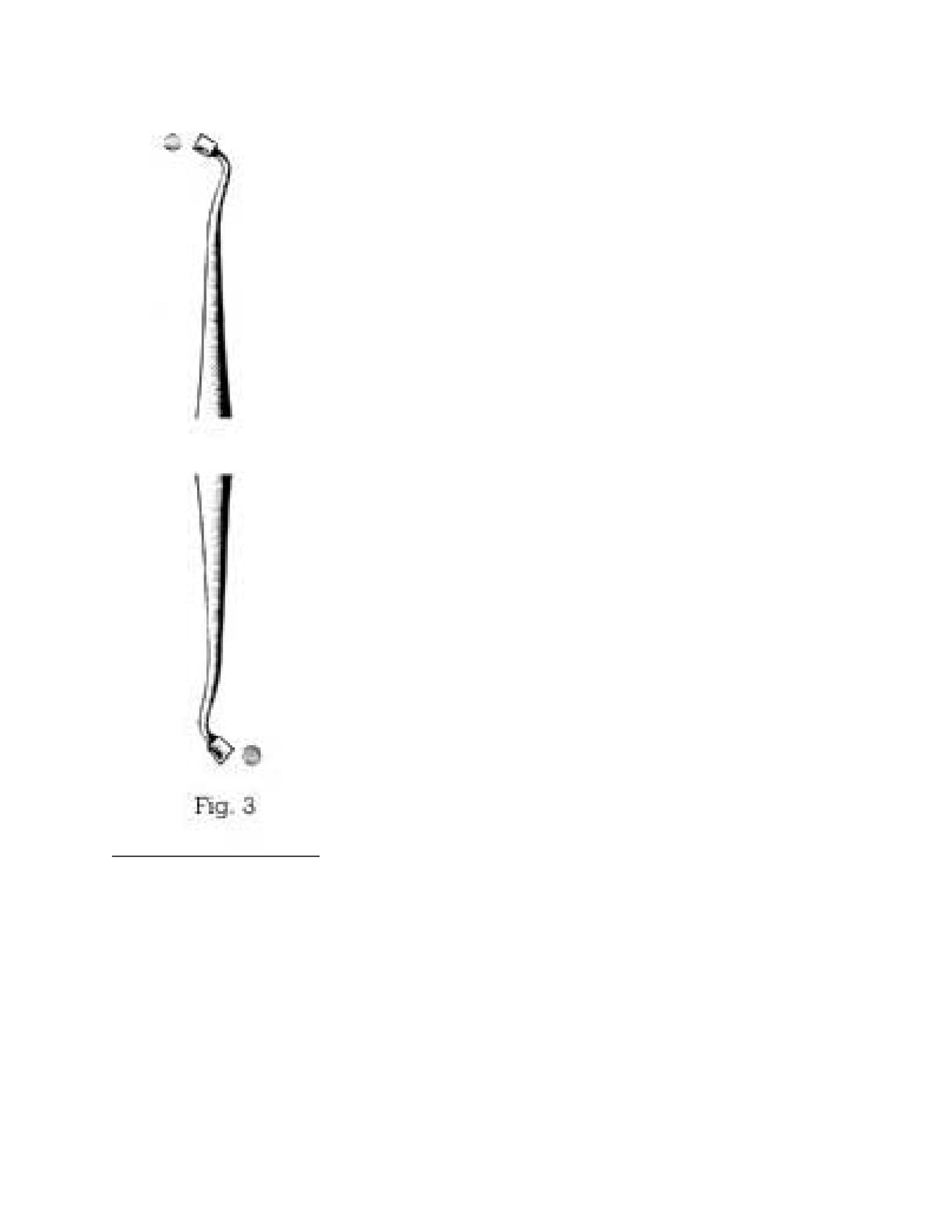 ASA FILLING INSTRUMENTS DOUBLE ENDED, SERRATED, FIG. 03