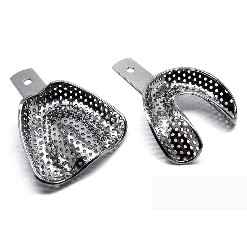 ASA IMPRESSION TRAYS, PERFORATED, SET OF 8PCS