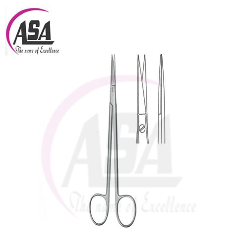 ASA KELLY SCISSORS, STR, 6.25INCHES/15.9CM,