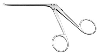 ASA MICRO ALIGATOR FORCEPS, SERRATED JAWS, 0.8MM, 8.9CM SHAFT