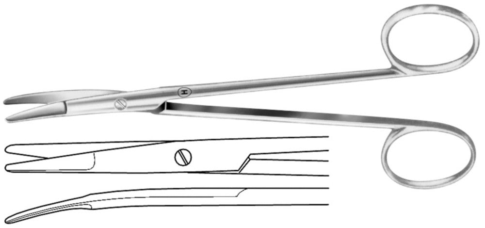 ASA RAGNELL SCISSORS, 6INCHES, CVD