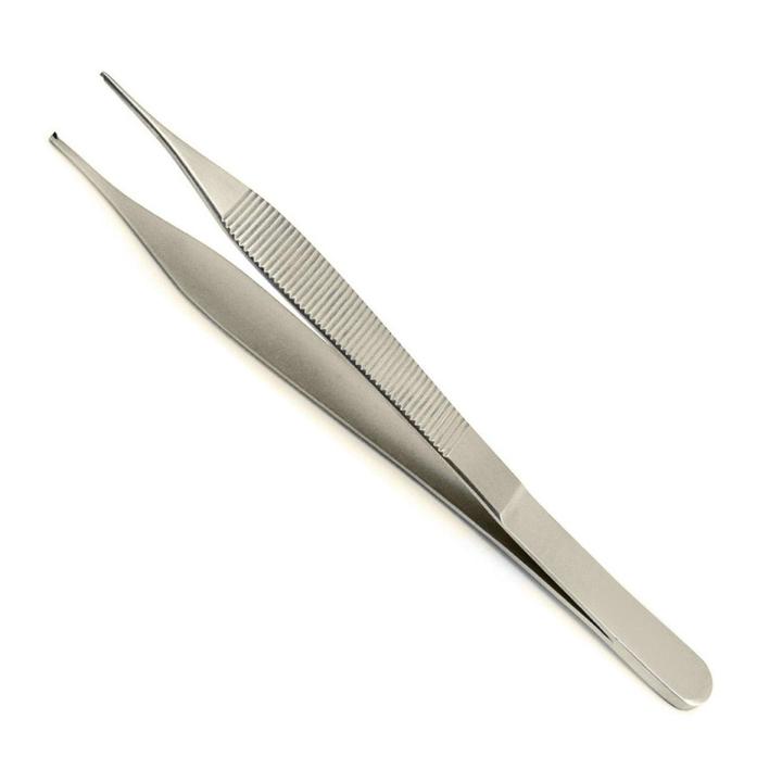 ASA ADSON TWEEZER, TOOTHED, 1X2TEETH, 12CM