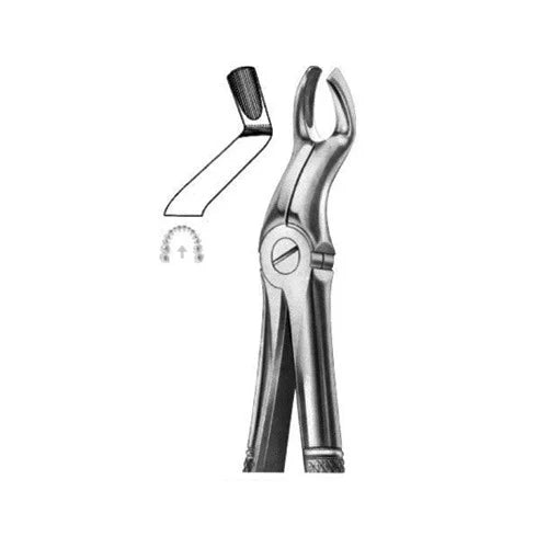 ASA EXTRACTION FORCEPS NO. 67A ENGLISH PATTERN