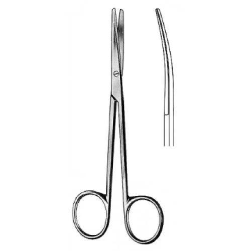 ASA METZENBAUM SCISSORS, 6INCHES, CVD