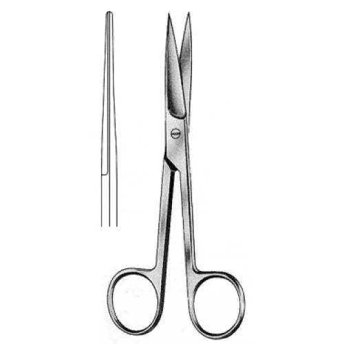 ASA OPERATING SCISSORS, SH/SH, 4.5INCHES