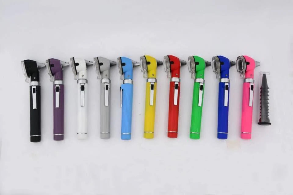 ASA OTOSCOPES, FIBRE OPTIC, BLACK COLOR