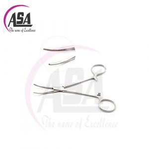 ASA-kELLY FORCEPS CURVED