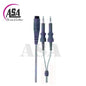 EUROPEAN FLAT PLUG, BIPOLAR CABLE, ELECTRO SURGICAL CABLE