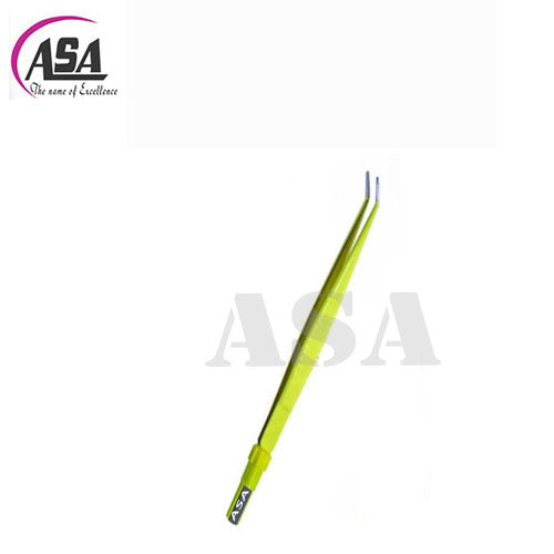 STRAIGHT ANGLED, DISPOSABLE BIPOLAR FORCEPS