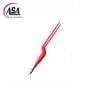 BAYONET ANGLED DOWN ,SILVER GLIDE NON STICK BIPOLAR FORCEPS