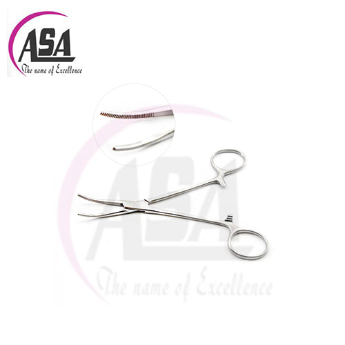 ASA-kELLY FORCEPS CURVED