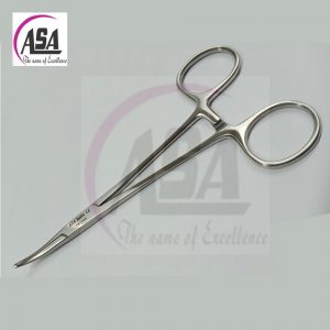 MOSQUITO FORCEPS, DELICATE, CURVED, 5INCHES (12.5CM)